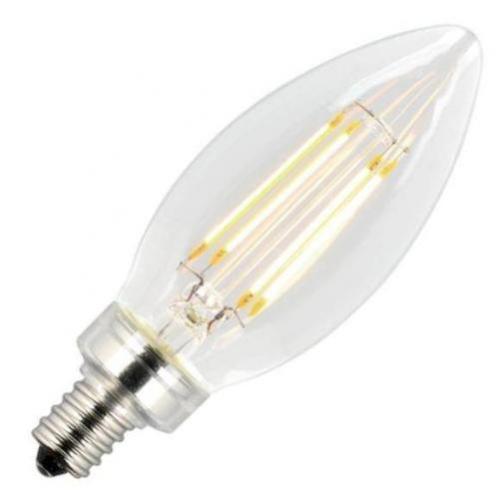 WES33168 6B11/FILALED/DIM/CL/CB27, DEC 6W(60 W  EQUAL) B11, DIMMABLE NEW#4316800